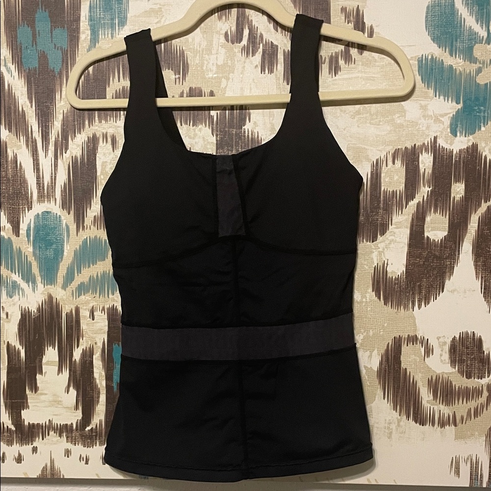 lululemon athletica Black Tank Top